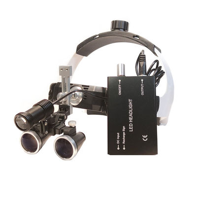 Medical LED 3.5X 2.5X Magnifier Acrylic Dental Binocular Headband Magnifying Glasses Surgical Loupes