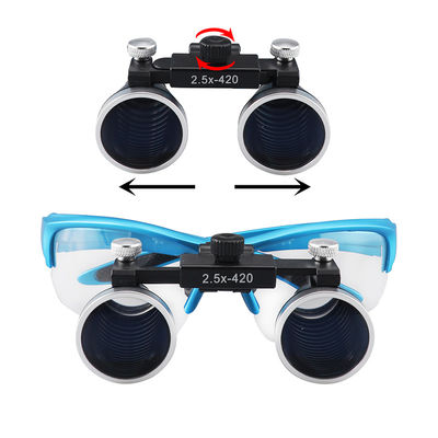 Multi Angles 2.5x 3.5x Adjustable Lab Machine Dental Loupes/Binocular Medical Surgical Loupes/Dental Loupe Magnifying Glass